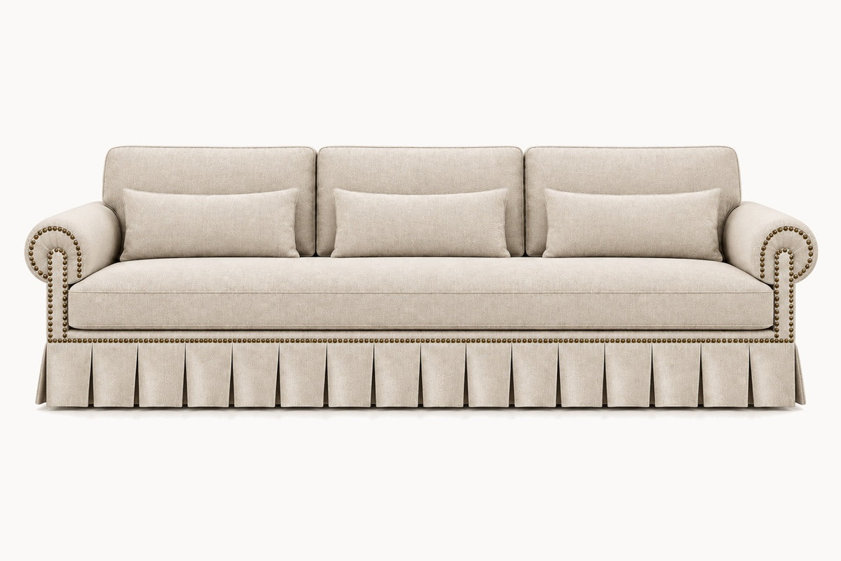 Montaigne Skirted Sofa