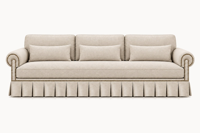 Montaigne Skirted Sofa
