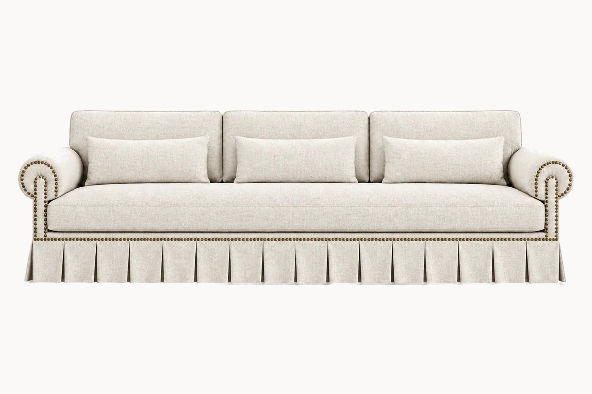 Montaigne Skirted Sofa