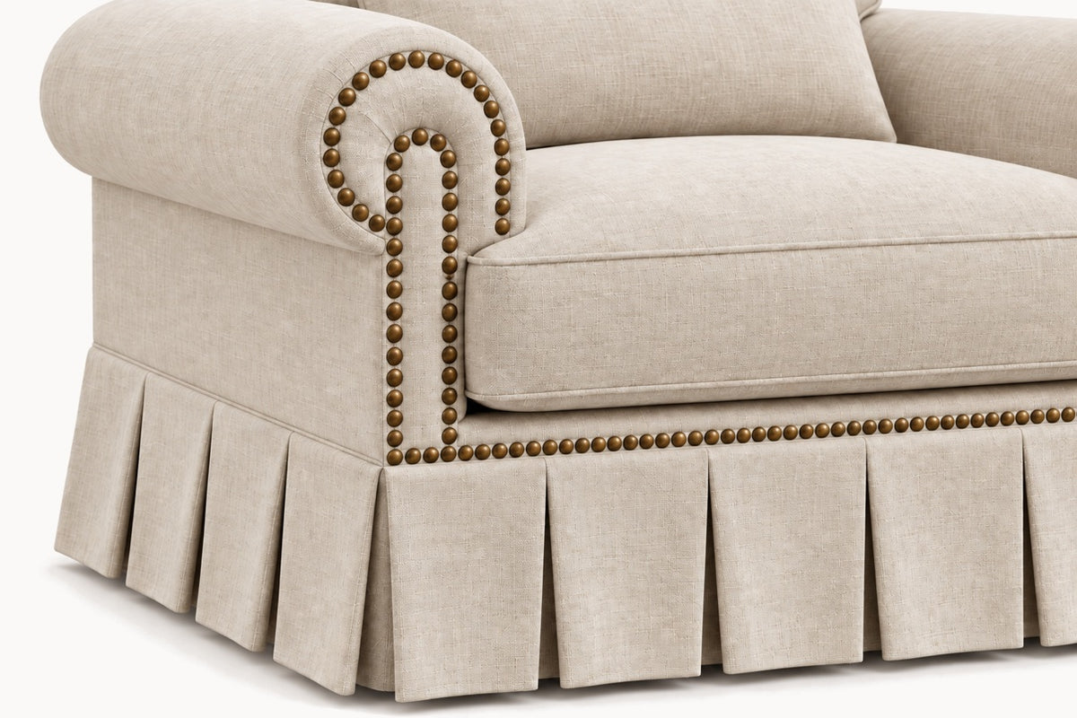 Montaigne Skirted Chair