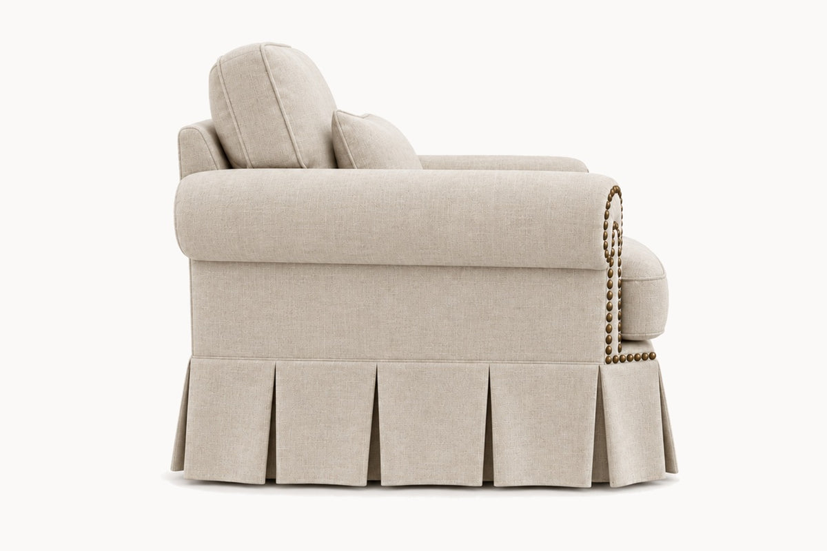 Montaigne Skirted Chair