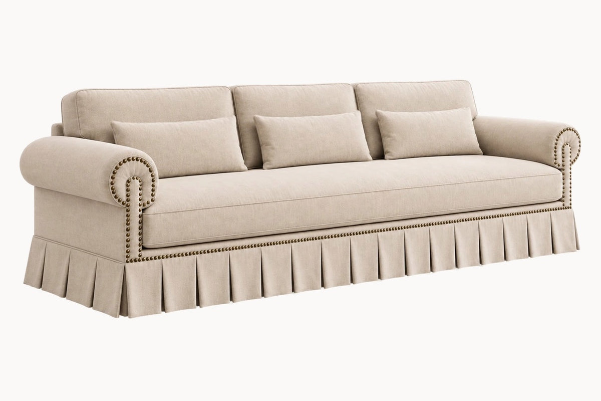 Montaigne Skirted Sofa