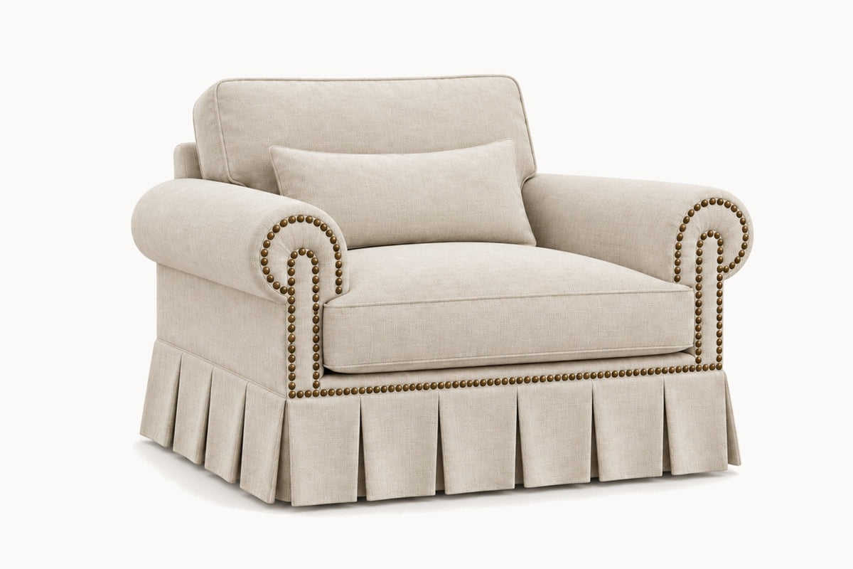 Montaigne Skirted Chair