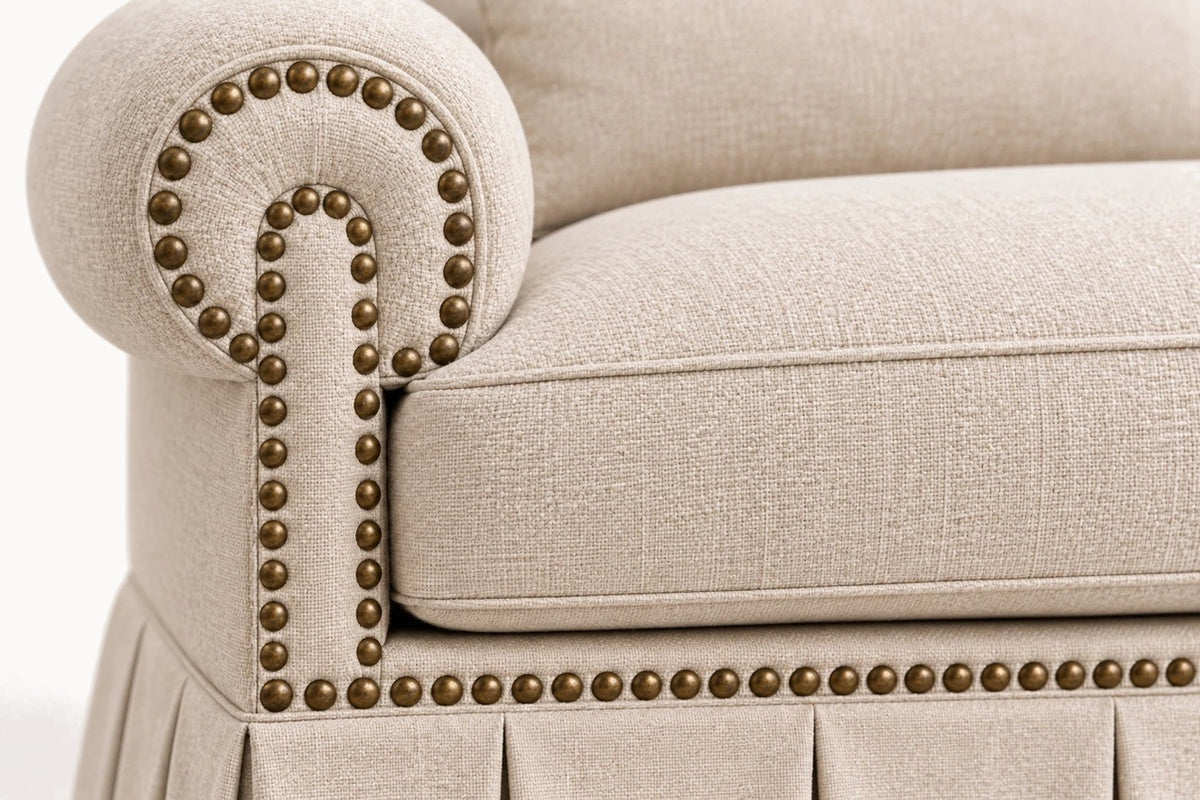 Montaigne Skirted Sofa