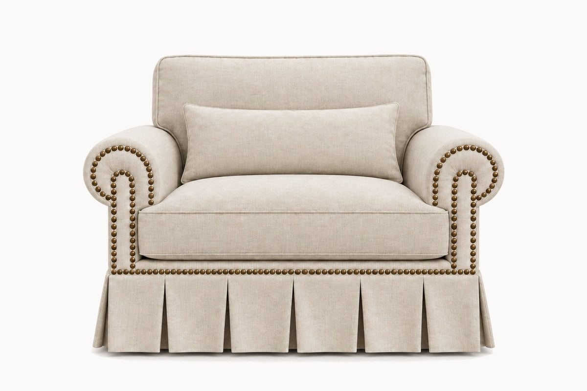 Montaigne Skirted Chair