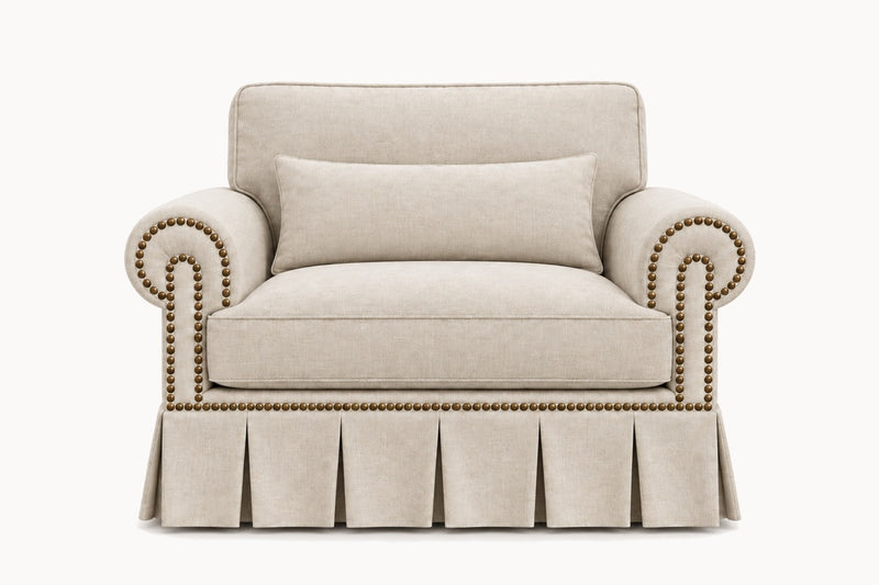 Montaigne Skirted Chair