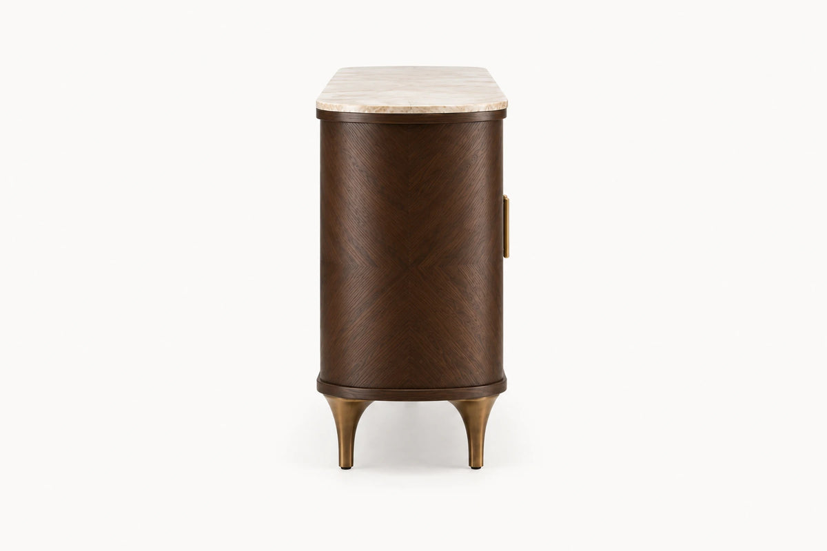 Menaggio Chevron Sideboard