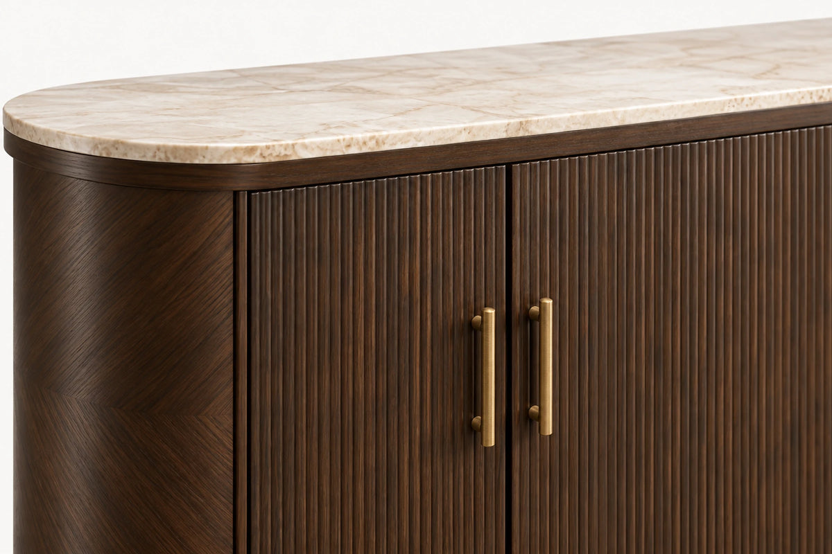 Menaggio Chevron Sideboard