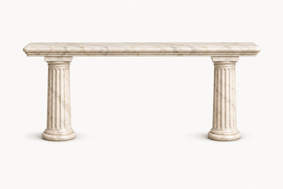 Paestum Column Console