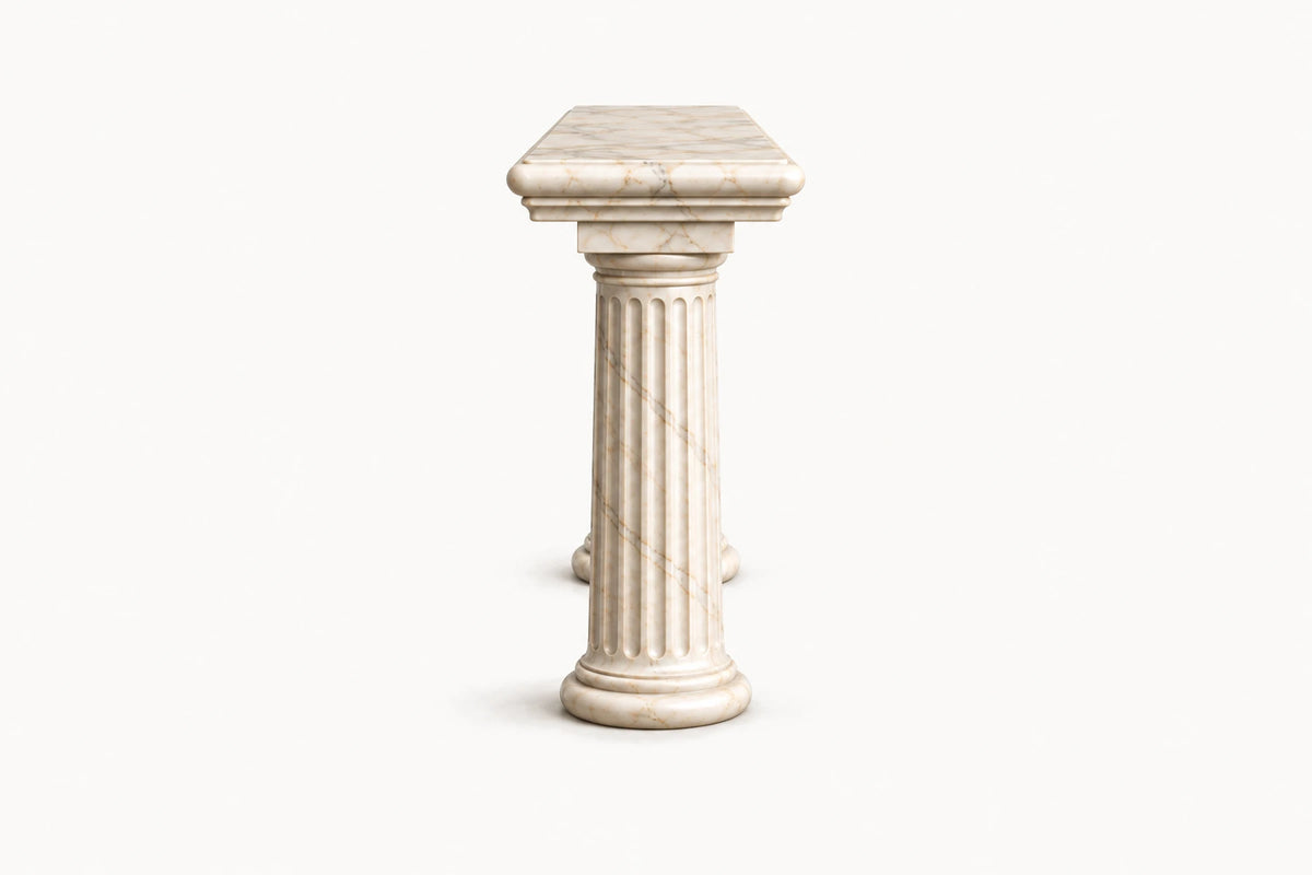 Paestum Column Console