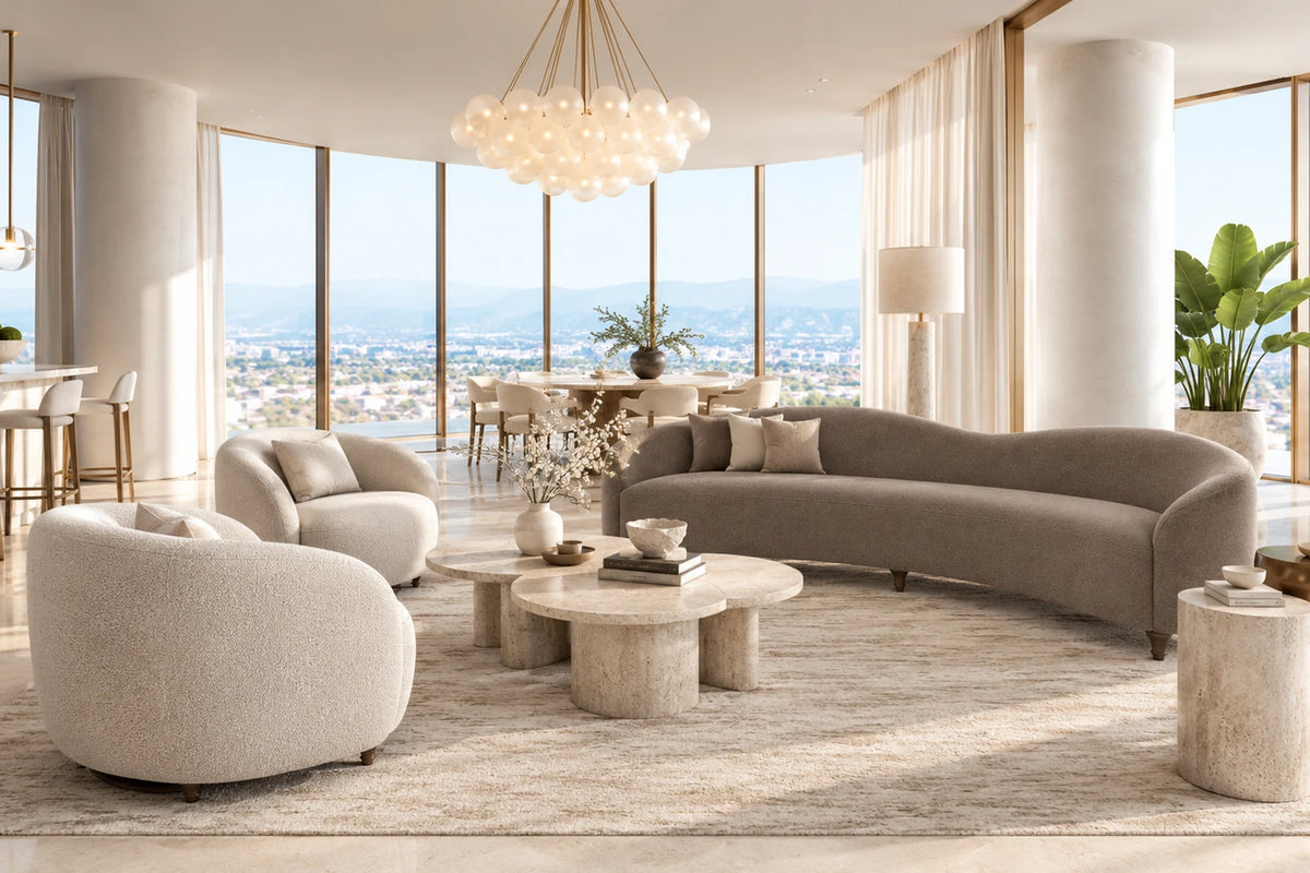 Ravello Serpentine Sofa