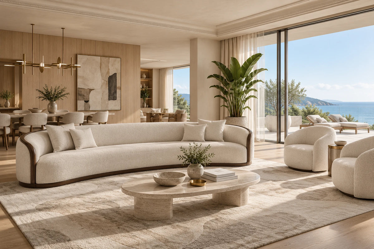 Sagres Crescent Sofa